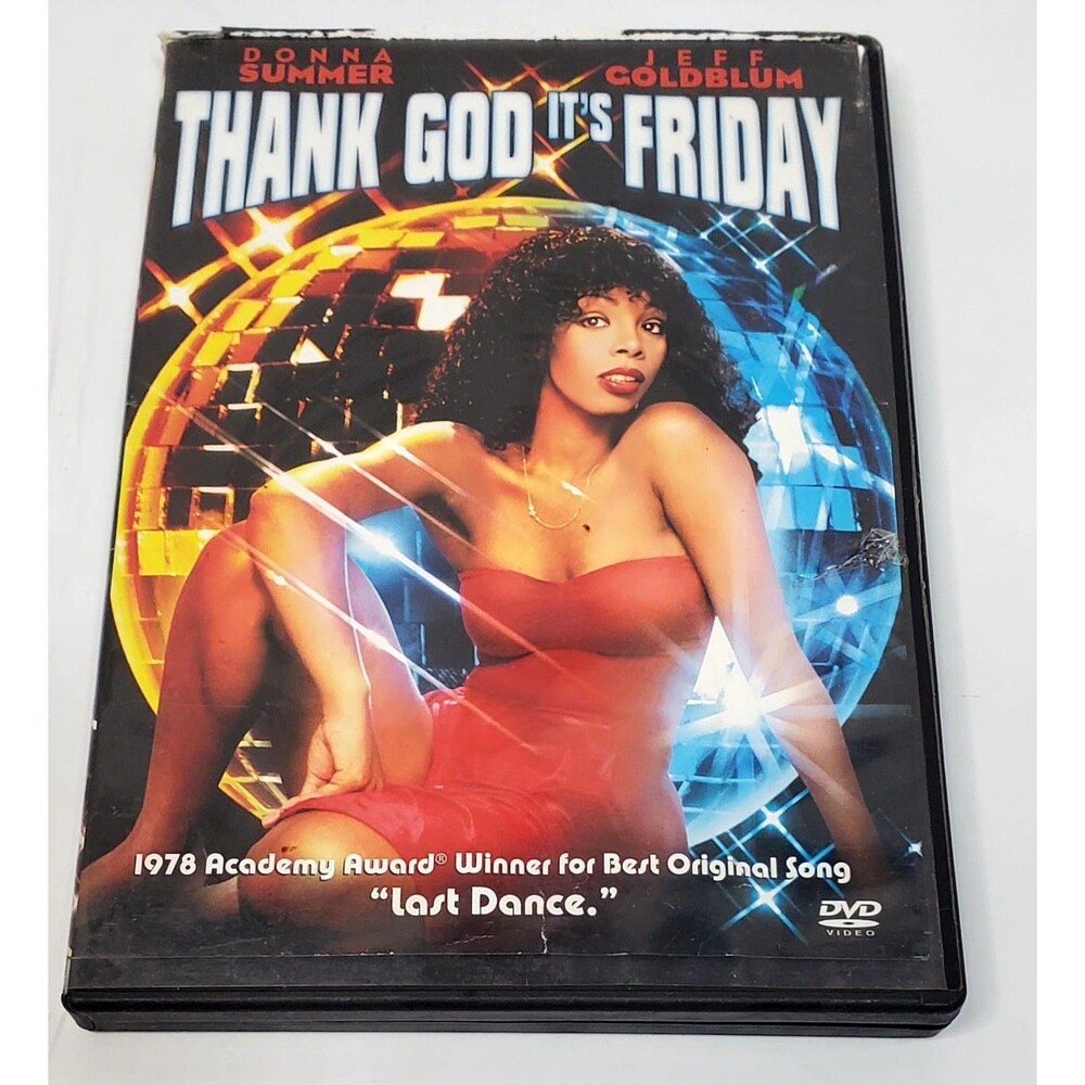 Thank God Its Friday DVD 1978 Donna Summer Jeff Goldblum Disco Musical Tested
